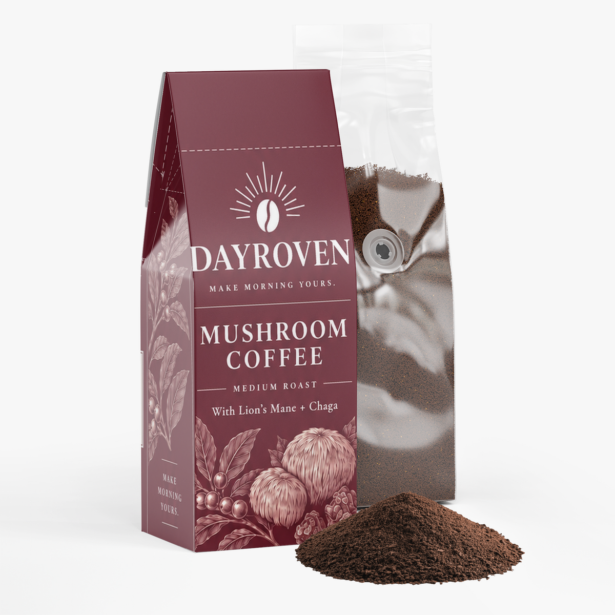 Vitality Mushroom Coffee (Medium Roast)
